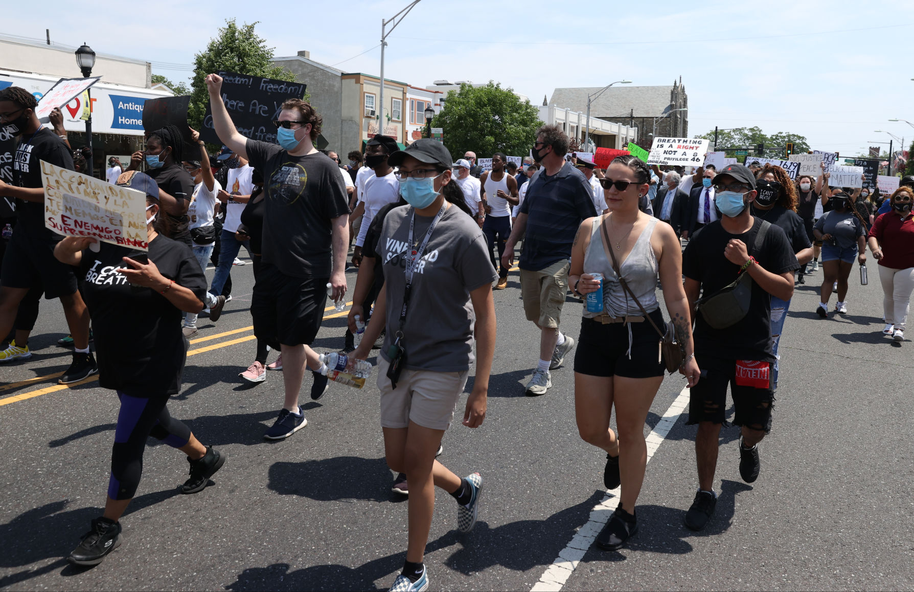 Vineland Protest